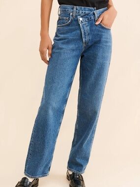 AGOLDE Criss Cross Upsized Jeans